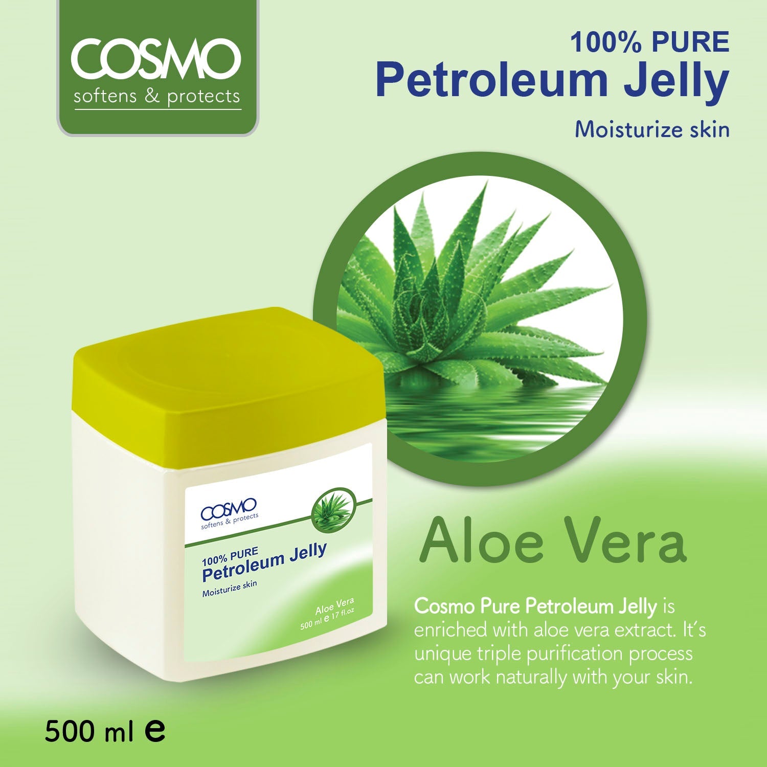 Aloe Vera 100 Pure Petroleum Jelly